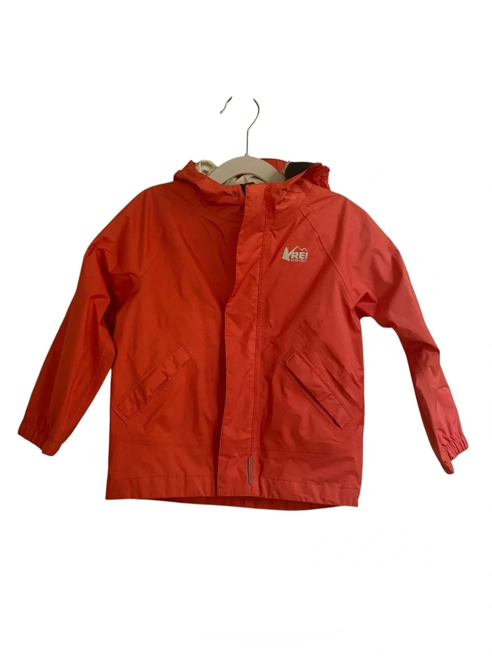 REI Kids' Coral Hooded Rain Jacket - Picture 1 of 5